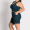Custom Plus Size Yoga Wear Manufacturer | High Support Sports Bra & Sculpt Shorts Set Supplier