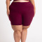 Plus Size Yoga Set for Women | High Support Sports Bra & High Waisted Shorts Workout Outfit