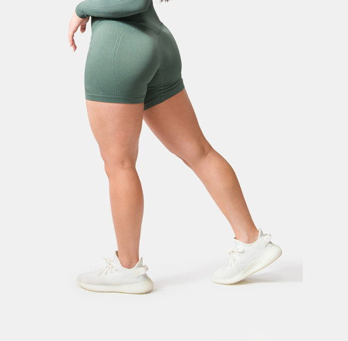 Custom Seamless Bike Shorts Manufacturer  |  Custom Quick Dry High Waisted Shorts Supplier