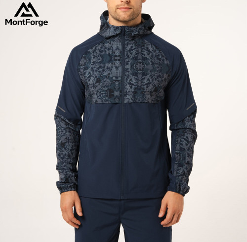 Zip Up Waterproof Jackets Supplier| Digital Printing Men Custom Jackets Supplier