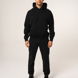 Custom Loose Jogger Sweatpants | Elastic Band Black Jogging Pants Supplier