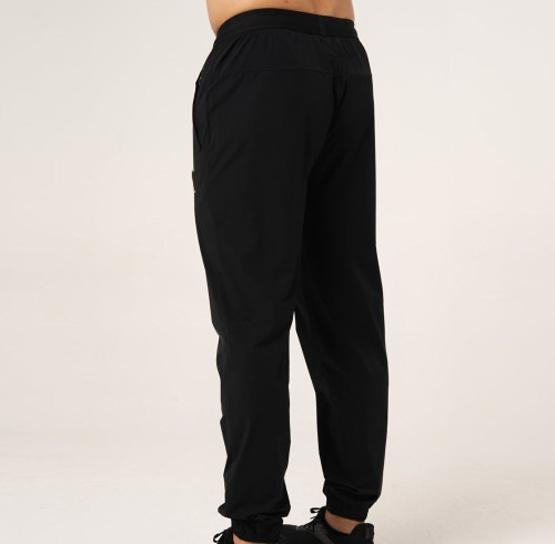 Custom Loose Jogger Sweatpants | Elastic Band Black Jogging Pants Supplier