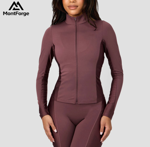 Custom Slim Zip up Gym Fitness Jacket Manufacturer|Running Workout  Jacket supplier