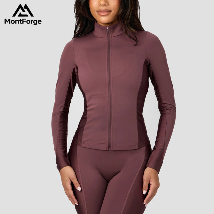 Custom Slim Zip up Gym Fitness Jacket Manufacturer|Running Workout  Jacket supplier