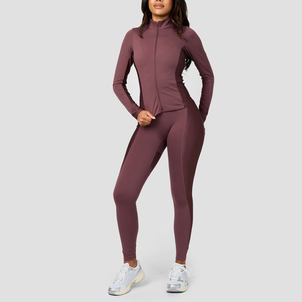 Custom Slim Zip up Gym Fitness Jacket Manufacturer