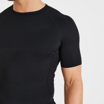 Custom Compression T Shirt Manufacturer  |  88% Nylon 12% Elastane Compressive body fit with shortsleeves