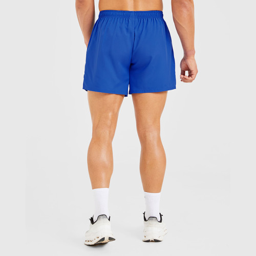 Custom Cobalt Blue Gym Shorts Manufacturer  |  Sports Pocket Shorts Manufacturers