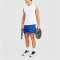 Custom Cobalt Blue Gym Shorts Manufacturer  |  Sports Pocket Shorts Manufacturers