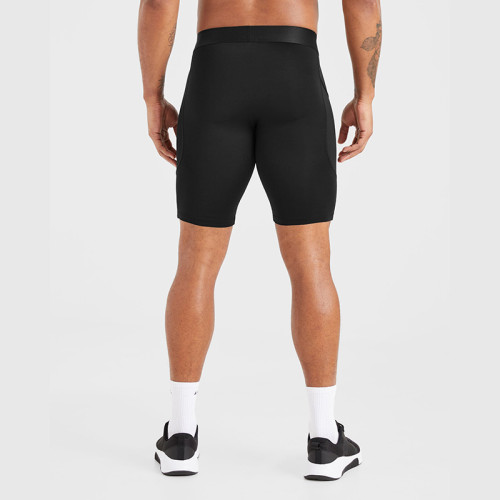 Custom Essential Base Layer Shorts Manufacturer  |  Athletic Double-Layer Running Shorts factory