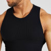 Custom Ribbed Tank Top Manufacturer  |  Training Outdoor Fitness Compression Tank Top factory