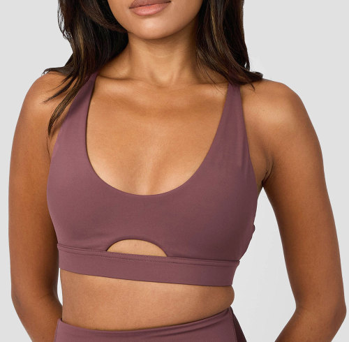 Custom Outdoor Fitness Gym Bra supplier| Women's Running Crop Sports Bra Vendor