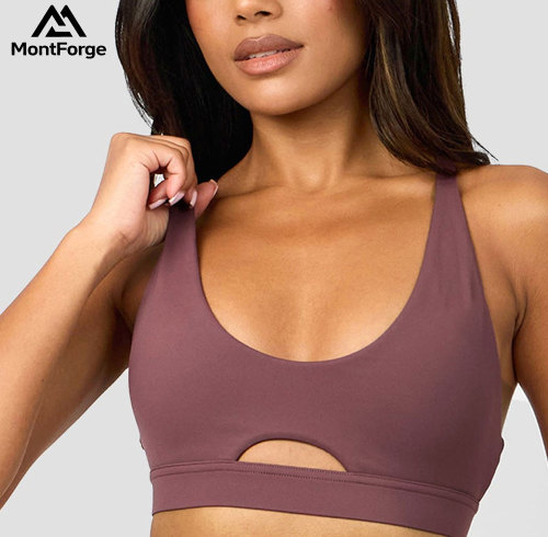 Custom Outdoor Fitness Gym Bra supplier| Women's Running Crop Sports Bra Vendor