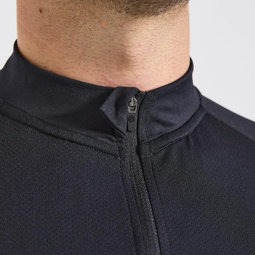 Custom Seamless 1/4 Zip Pullover Manufacturer  |  Fitness Long Sleeve Zip Up Men Sports T-Shirt  Supplier