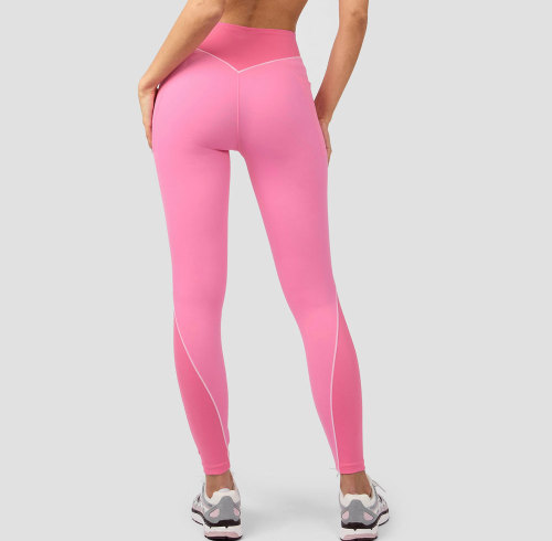 Custom High Waist Polyester Athletic Leggings Vendor| Exercise Leggings Factory