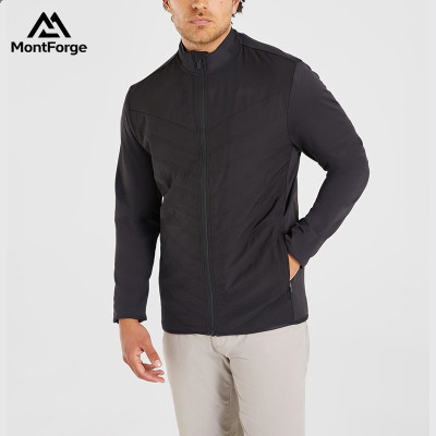 Men's Performance Hybrid Jacket Manufacturer | Outdoor Clothing Windbreaker Supplier