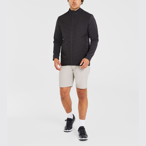 Men's Performance Hybrid Jacket Manufacturer | Outdoor Clothing Windbreaker Supplier
