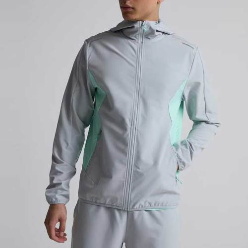 Custom Sports Jackets Manufacturer | Polyester Lightweight Running Jackets for Men