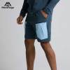 Men's Sports Shorts Supplier |  Activewear Contrasting Side Panels Cargo Pocket Shorts