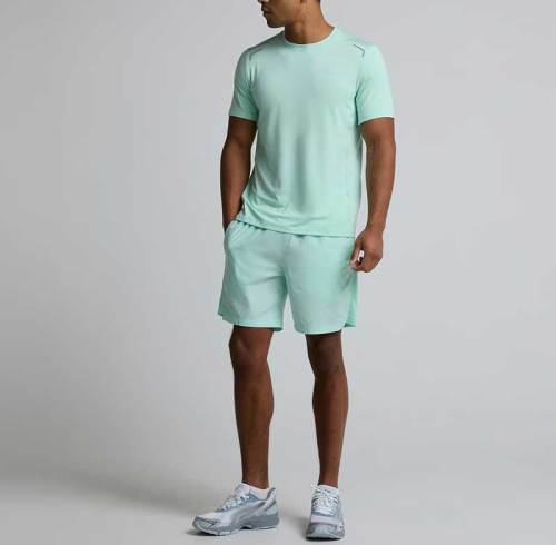 Custom Summer Men's Shorts Tee Manufacturer | Activewear 2 pieces Set for Men