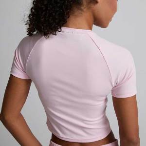 Custom Logo Summer 2 Pieces Set Manufacturer | Activewear Women's T Shirts & Shorts Set