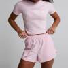 Custom Logo Summer 2 Pieces Set Manufacturer | Activewear Women's T Shirts & Shorts Set