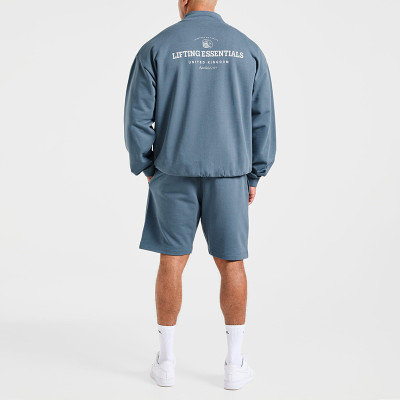 Custom Half Zipper Pullover Hoodie Manufacturer | Men Sweatshirt Wholesale Supplier