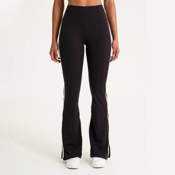 Wholesale Women's Flare Leggings & Crop Top Set | Quick-Dry Gym Set Manufacturer