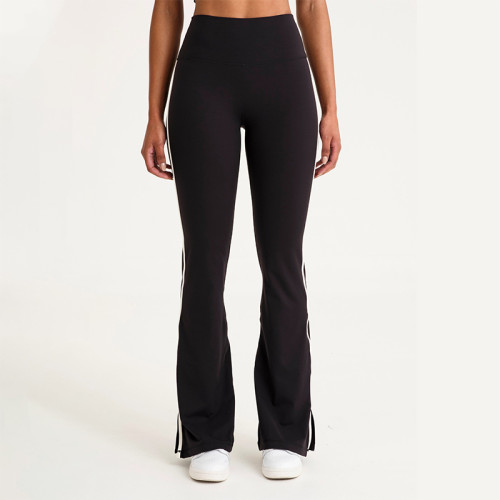 Wholesale Women's Flare Leggings & Crop Top Set | Quick-Dry Gym Set Manufacturer