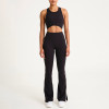 Wholesale Women's Flare Leggings & Crop Top Set | Quick-Dry Gym Set Manufacturer