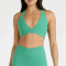 Custom V-Neck Sports Bra & High-Waist Shorts Set | Wholesale Fitness Wear Manufacturer