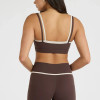 Square Neck Sports Bra Biker Shorts Set | Custom Gym Wear Manufacturer