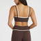 Square Neck Sports Bra Biker Shorts Set | Custom Gym Wear Manufacturer
