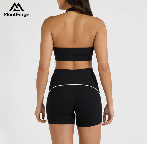 Private Label Halter Yoga 2-Piece | Gym Fitness Set Supplier