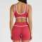 Wholesale Contrast Trim Sports Bra | Private Label Cutout Yoga Bra Supplier