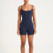 Custom Adjustable Strap Athletic Bodysuit | Private Label All-in-One Yoga Jumpsuit