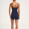 Custom Adjustable Strap Athletic Bodysuit | Private Label All-in-One Yoga Jumpsuit