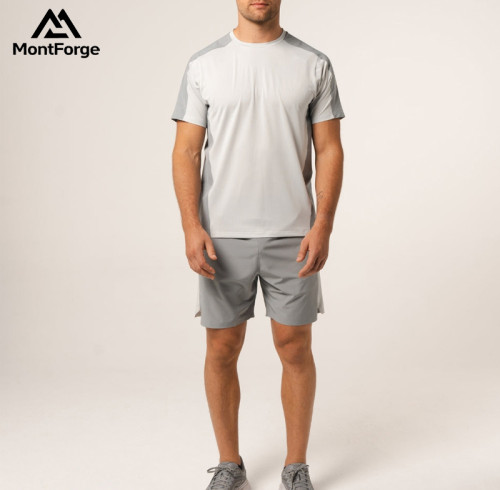 Custom Breathable Men's Workout Set | Private Label Gym Wear Manufacturer