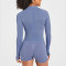 Custom Seamless Full Zip Jacket Manufacturer  |  Training Gym Women Full Zip Jacket factory