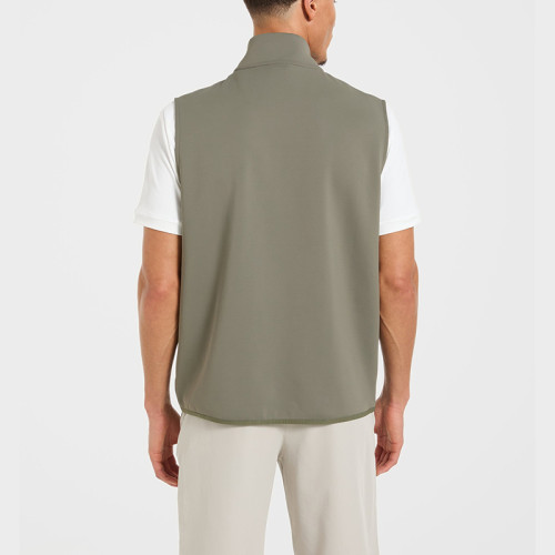 Custom Precision 1/4 Zip Vest | Lightweight Performance Gilet for Golf and Outdoor Exploration