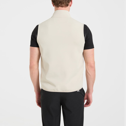 Private Label Men's Technical 1/4 Zip Vest | Premium Performance Gilet for Apparel Design Studios