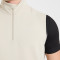 Private Label Men's Technical 1/4 Zip Vest | Premium Performance Gilet for Apparel Design Studios