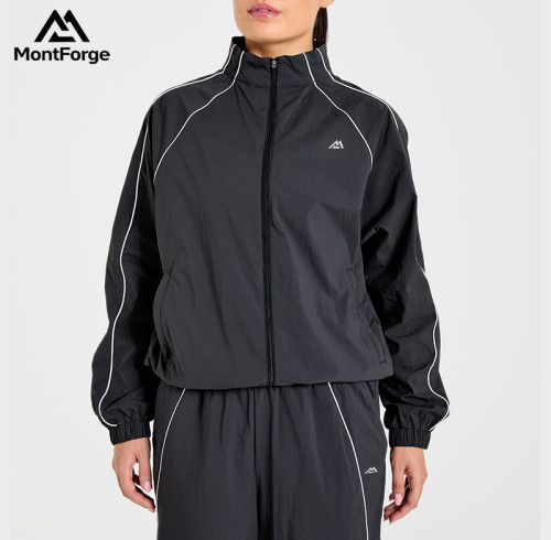 Wholesale Lightweight Retro Tracksuit Top | Bulk High-Performance Activewear Vendor for Premium Labels