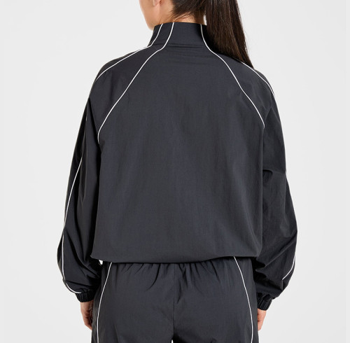 Wholesale Lightweight Retro Tracksuit Top | Bulk High-Performance Activewear Vendor for Premium Labels