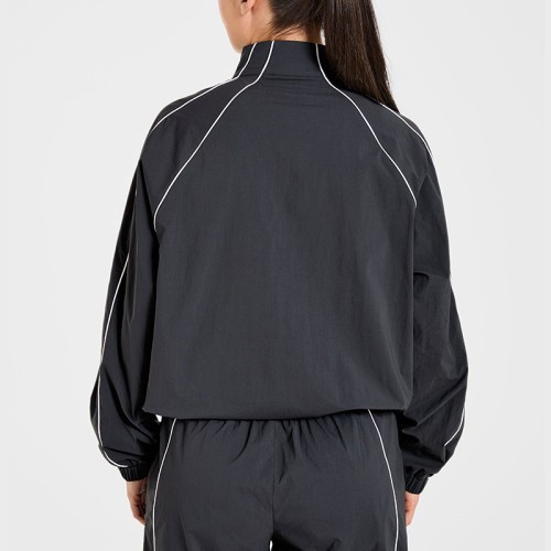 Wholesale Lightweight Retro Tracksuit Top | Bulk High-Performance Activewear Vendor for Premium Labels