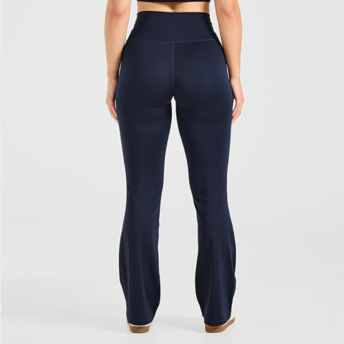 Wholesale 4-Way Stretch Flared Activewear Pant | Bulk High-Performance Gym Wear Vendor for Premium Labels
