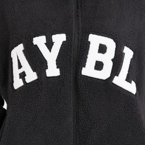 Custom Oversized Fleece Zip Up Jacket  |  zip-up jackets supplier