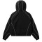 Mens Hooded Techwear Reflective Windbreaker Jacket | Techwear Reflective Jacket