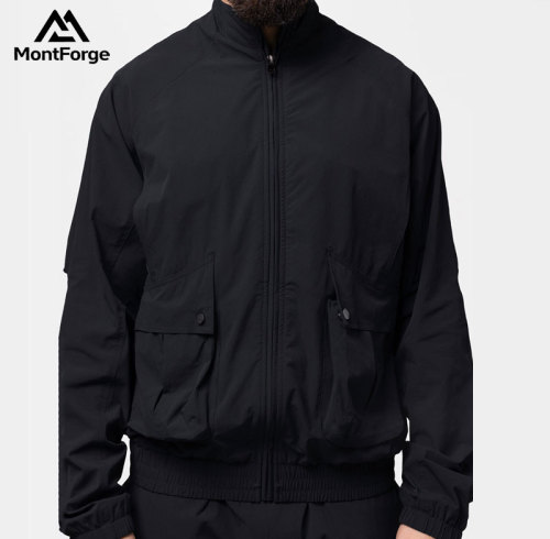 Nylon Waterproof Men Jacket Manufacturer| Outdoor Breathable Jacket Supplier