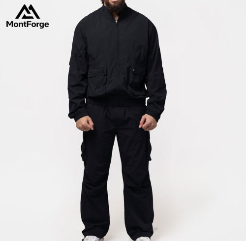 Nylon Windproof Tracksuit manufacturer|Streetwear Sportswear Tracksuit Supplier