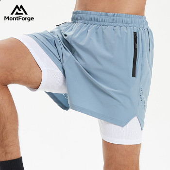 Men Fitness 2 In 1 Shorts Manufacturer | Training Shorts Supplier China